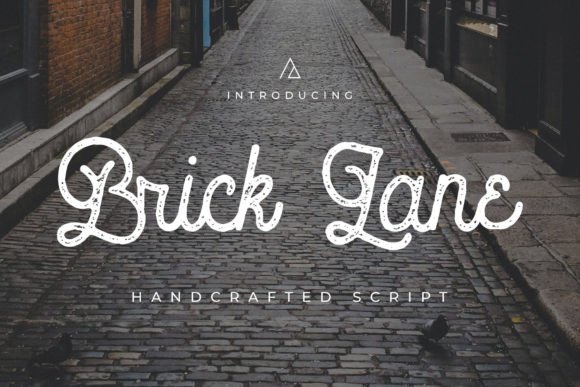 Brick Lane: A Modern Sans-Serif Script for Urban Design
