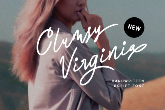 Clumsy Virginia: A Font with Effortless Charm