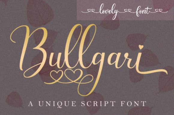 Exploring the Elegant Script of Bullgari for Modern Projects