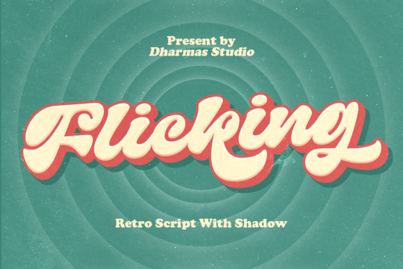 Flicking: A Groovy Font for Timeless Retro Design