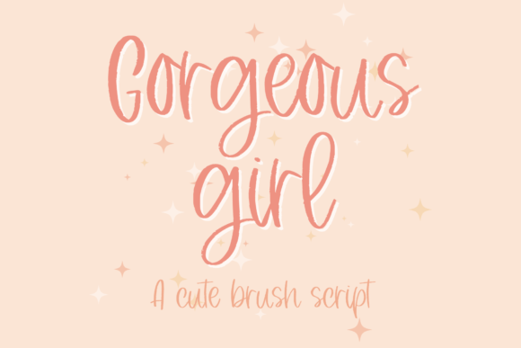 Gorgeous Girl: Elevating Design with a Sweet Handwritten Touch