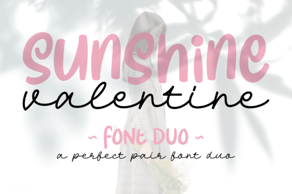 Infusing Romance with Sunshine Valentine Typography