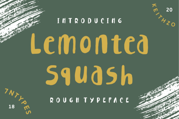 Lemontea Squash: A Playful Script for Authentic Designs