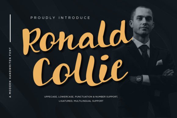 Ronald Collie: An Exquisite Script Font for Timeless Elegance