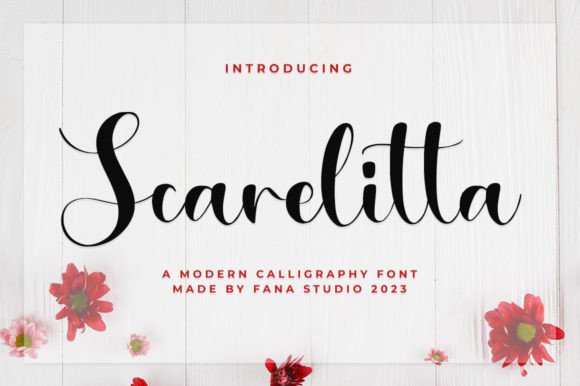 Scarelitta Script: A Designer's Guide to This Elegant Typeface