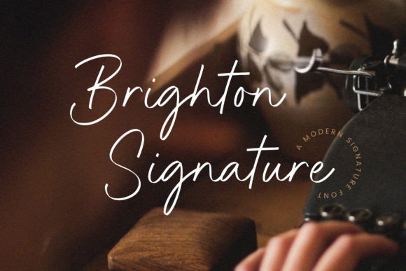 Understanding the Elegance of the Brighton Signature Typeface